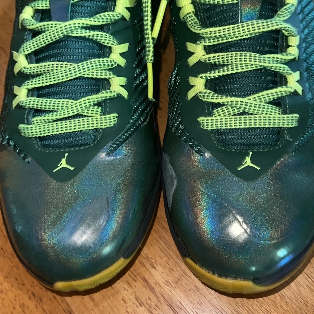 Jordan CP3.VIII Men's Size 8.5 US 684855-350 Green Yellow Basketball Shoes